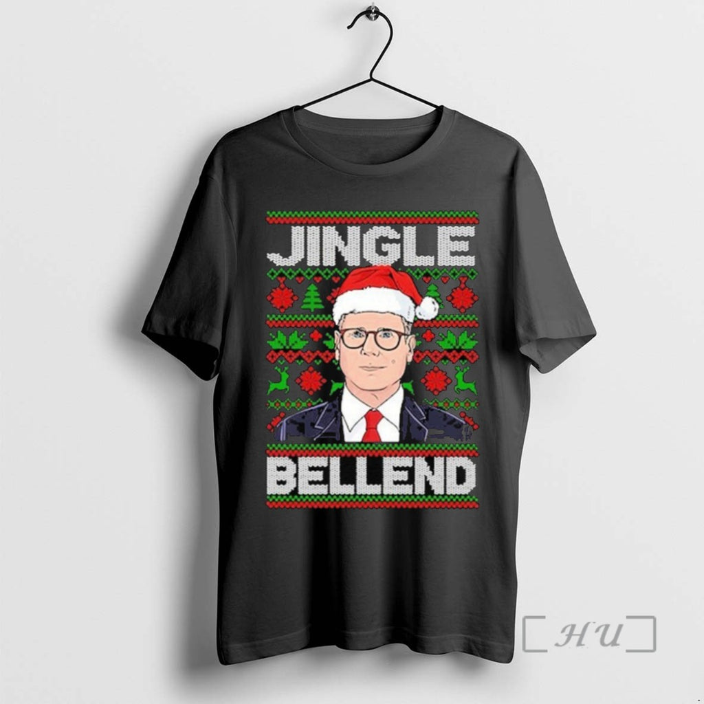Officials Trending Keir Starmer Jingle Bell End Christmas 2025 Tee Shirt Sweater