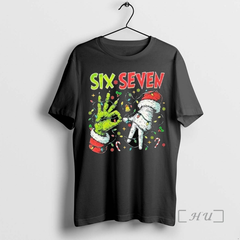 Officials Trending Six Seven 67 Meme Christmas 2025 Tee Shirt Sweater