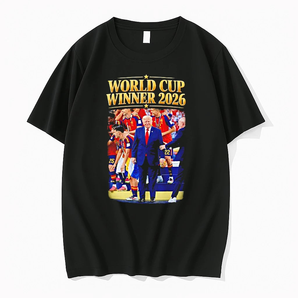 Officials Trump Spain World Cup Winner 2026 Premium T Shirt