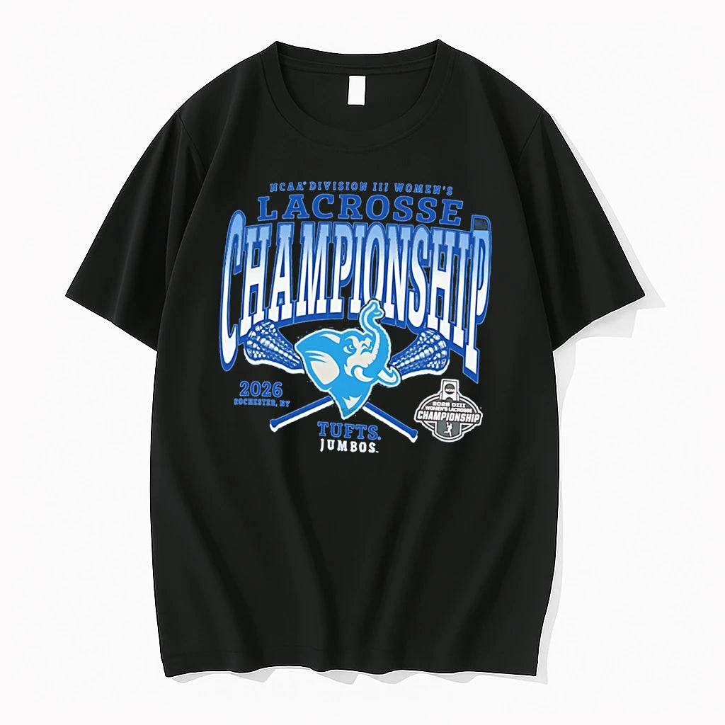 Officials Tufts Jumbos 2026 Ncaa Division Iii Womens Lacrosse Championship Tee Premium T Shirt