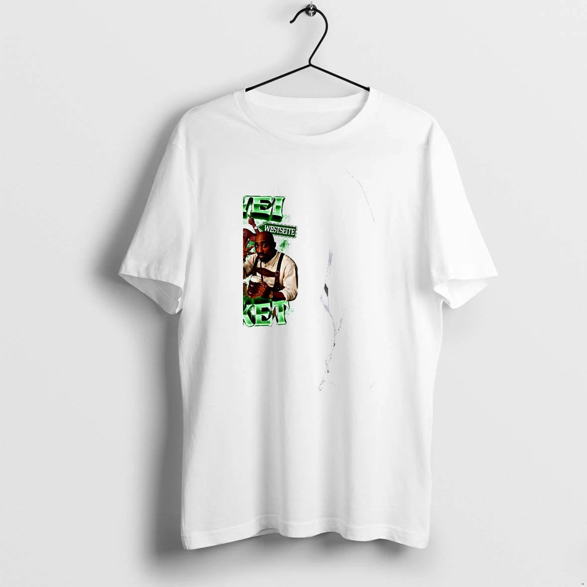 Officials Tupac Shakur Westseite Zwei Paket Premium T Shirt