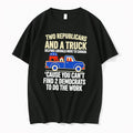 Officials Two Republicans And A Truck Helping Liberals Move To Canada Tee