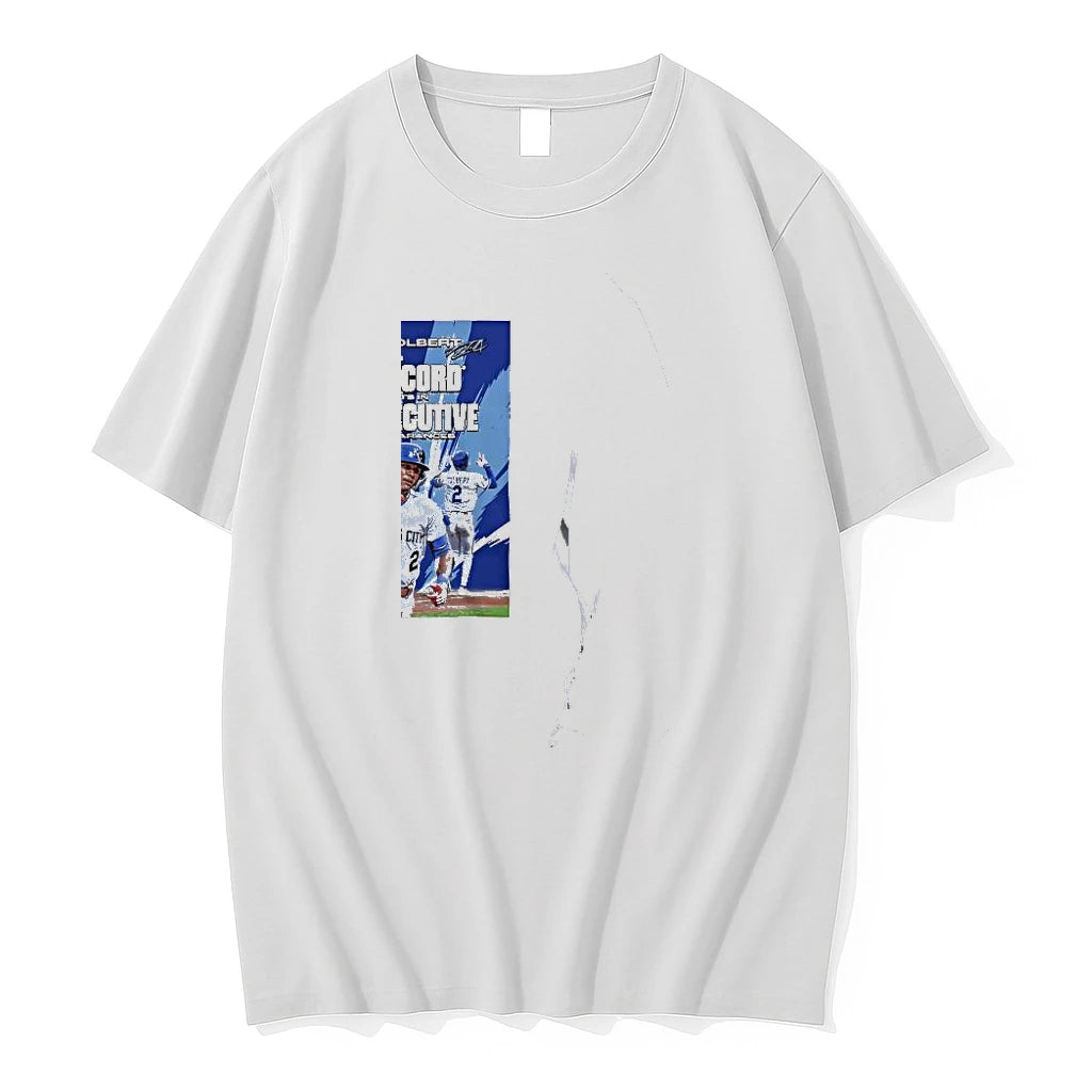 Officials Tyler Tolbert Kansas City Royals 12 Consecutive Plate Appearances Mlb Premium T Shirt
