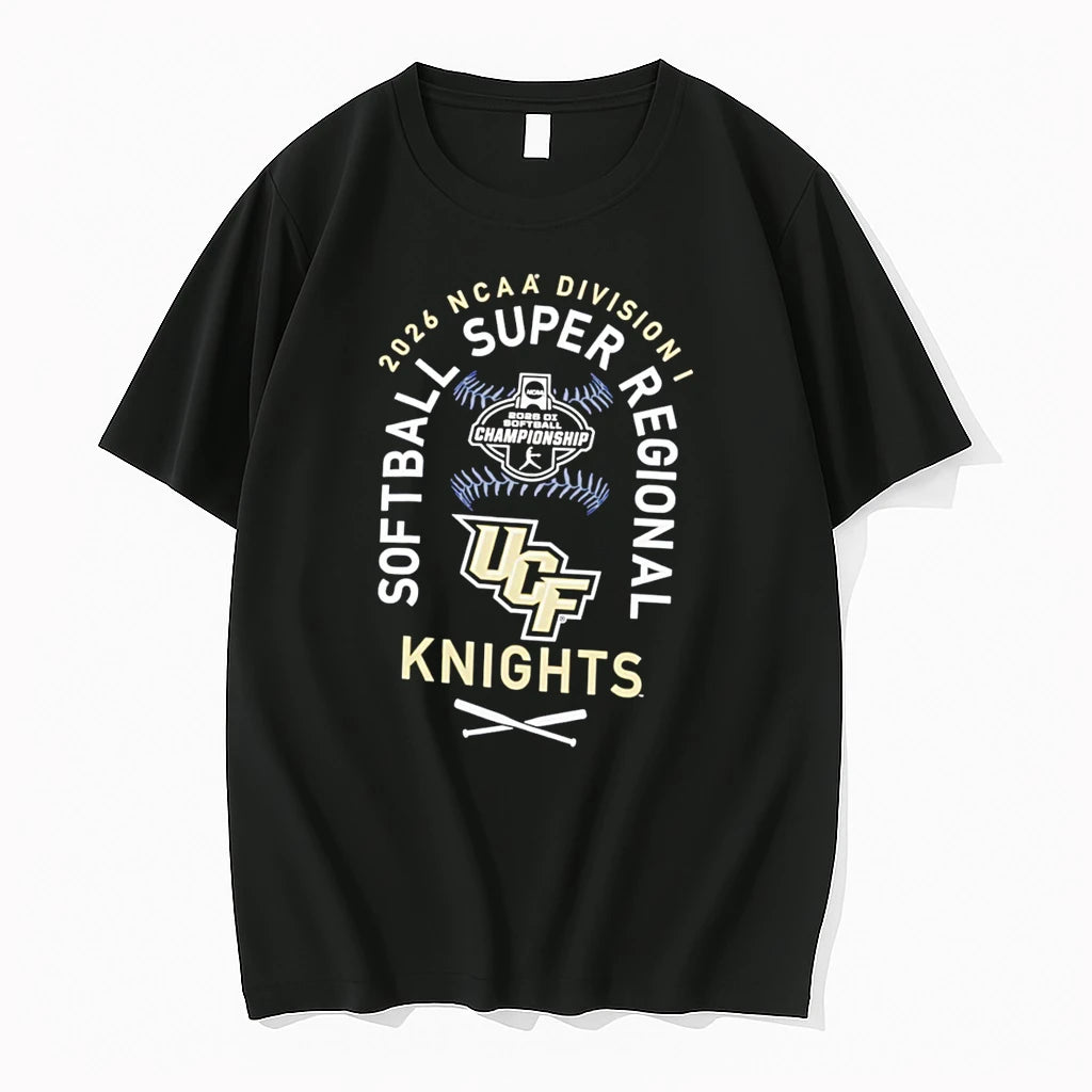 Officials Ucf Knights 2026 Ncaa Division I Softball Super Regionals Tee Premium T Shirt