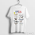 Officials Usa Birds Of Prey Shirt Sweater Longsleeve And V Neck