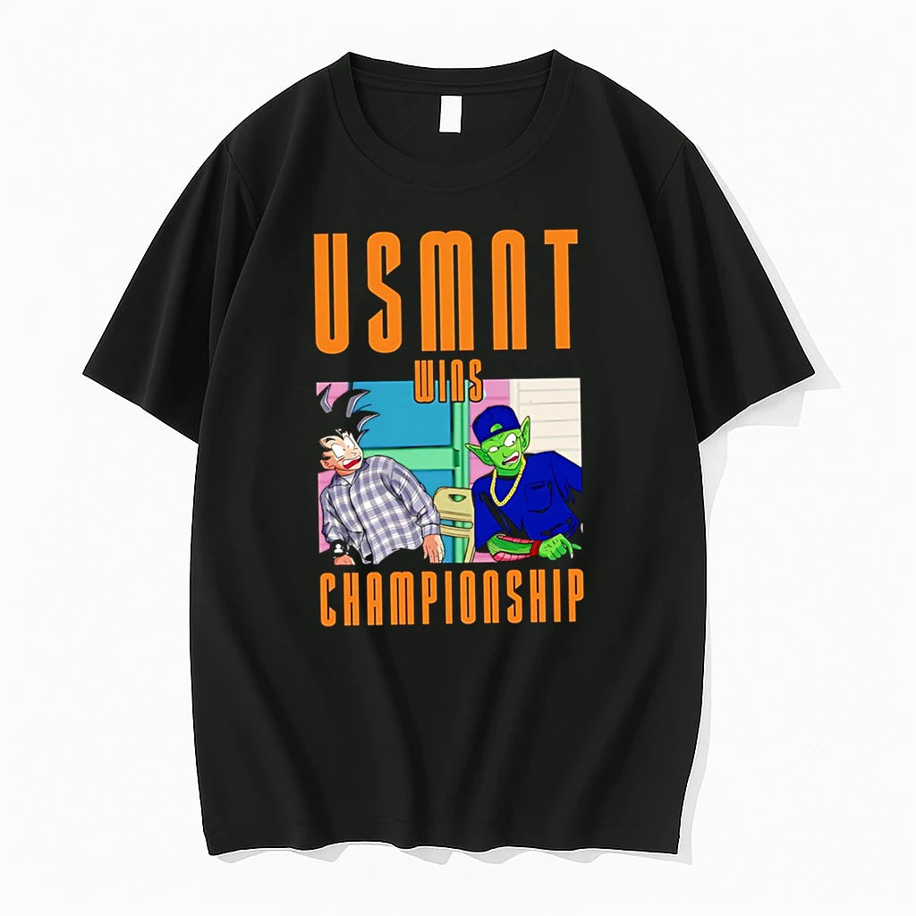 Officials Usmat Wins Championship Goku And Piccolo Premium T Shirt