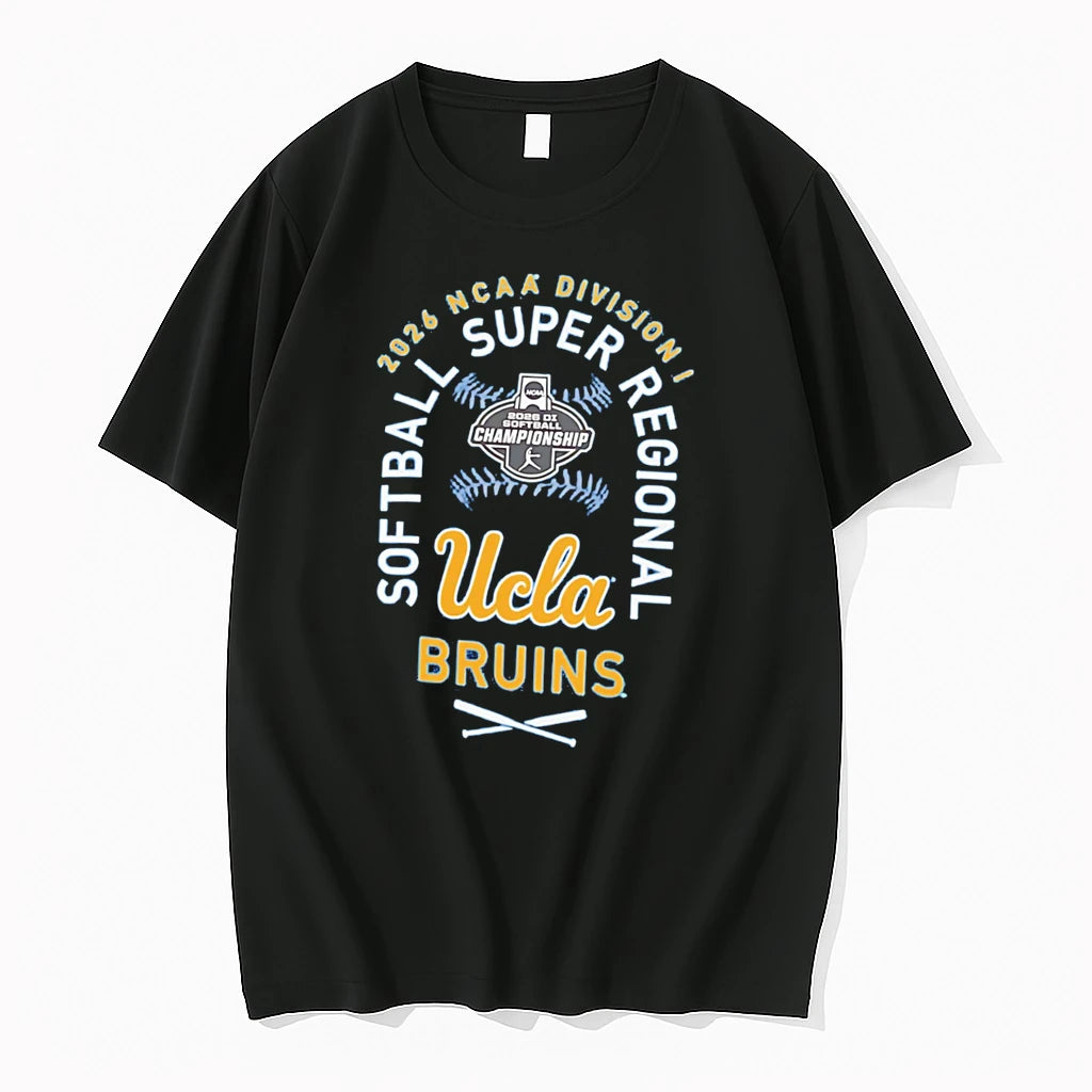Officials Ucla Bruins 2026 Ncaa Division I Softball Super Regionals Tee Premium T Shirt