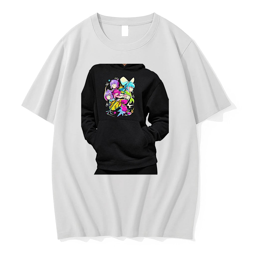 Officials Ulala Pudding Channel 5 Space And Neon Game Premium T Shirt