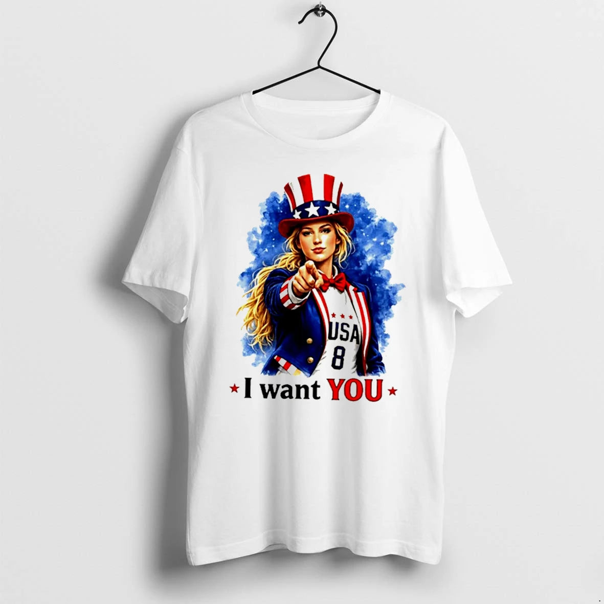 Officials Uncle Sam Sophie Cunningham I Want You Tee Premium T Shirt