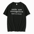 Officials Under New Management Speak To My Fiancee Tee Premium T Shirt