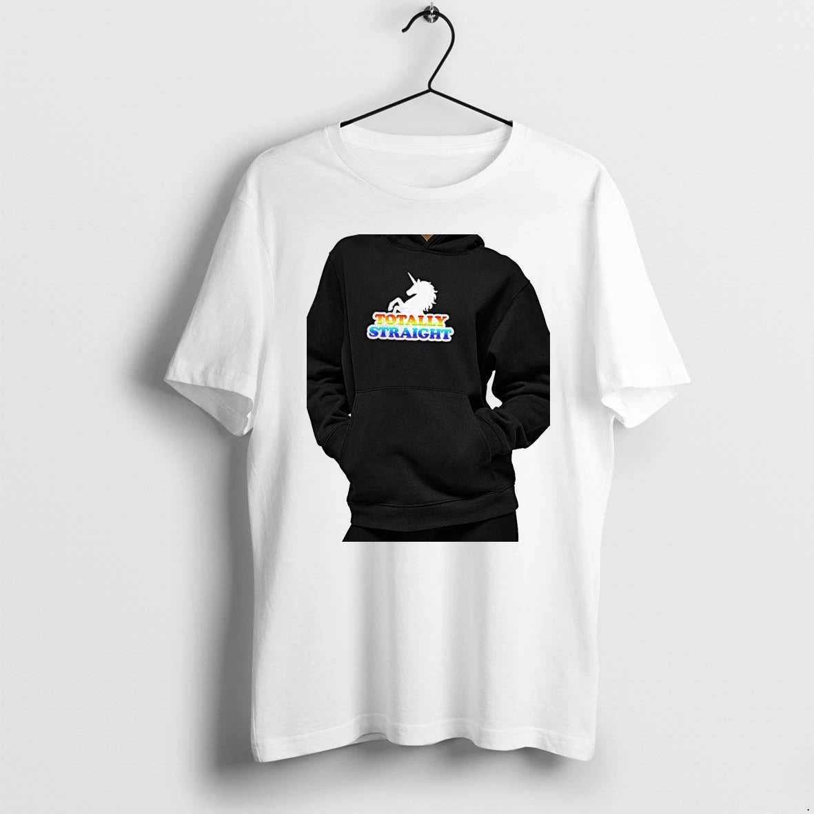 Officials Unicorn Totally Straight Pride Humor Lgbtq Premium T Shirt