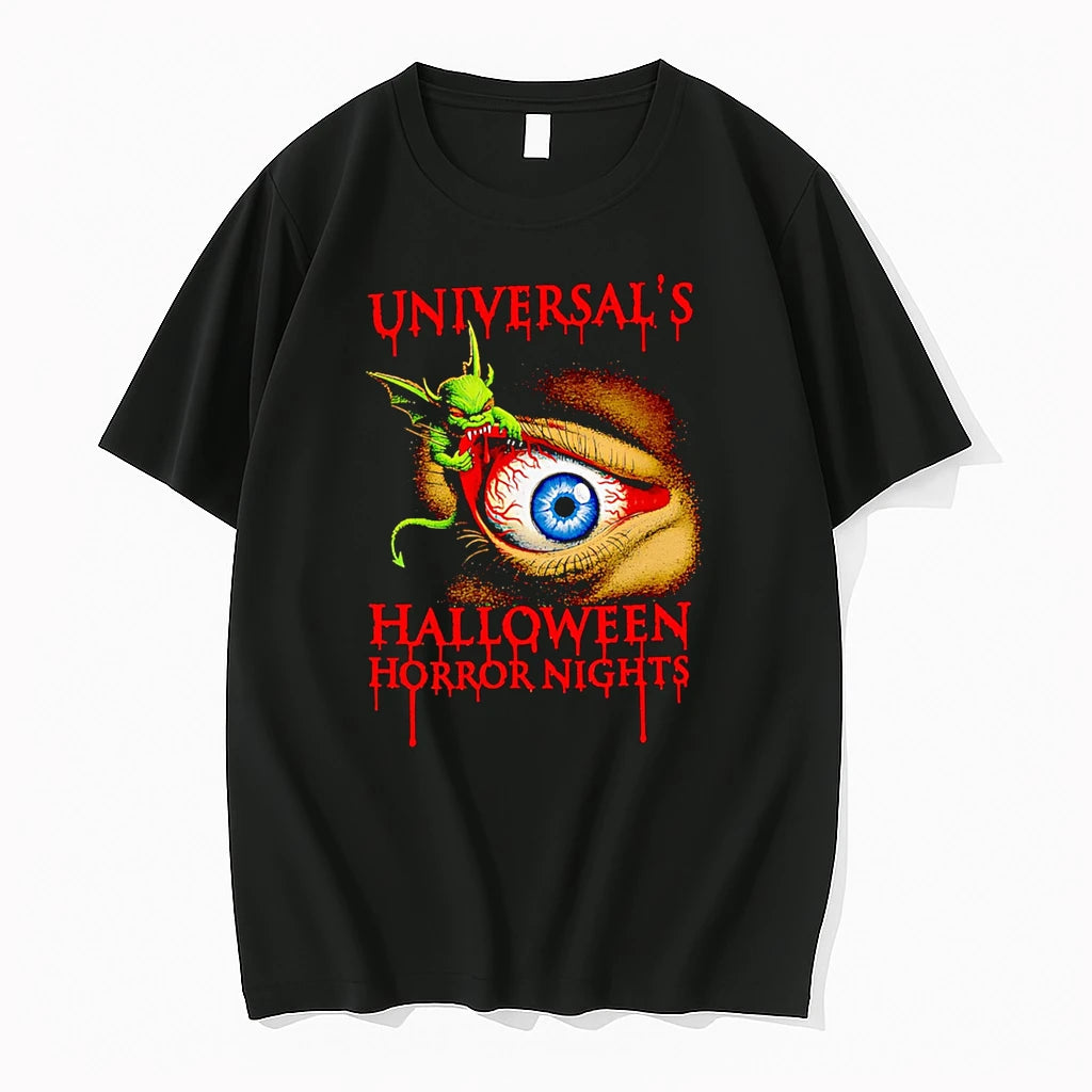 Officials Universals Halloween Horror Nights Eye Demon Premium T Shirt
