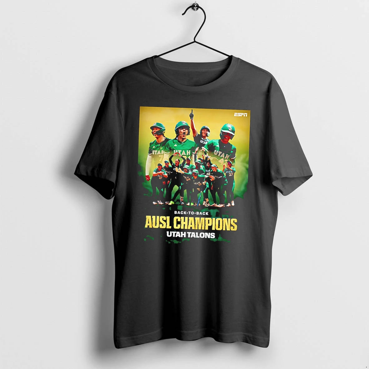 Officials Utah Talons Back To Back Ausl Champions Collage Tee Premium T Shirt