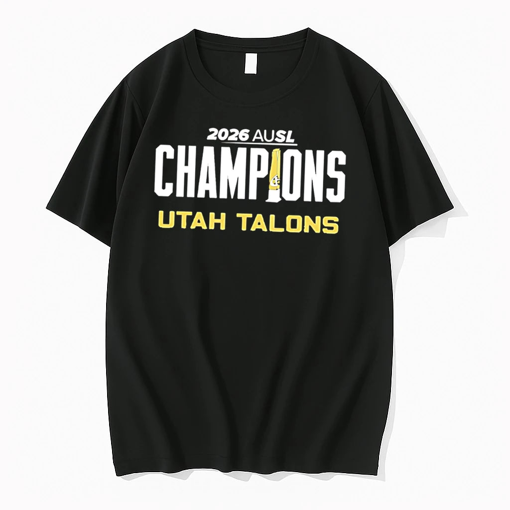 Officials Utah Talons Back 2 Back 2026 Ausl Champions Tee Premium T Shirt