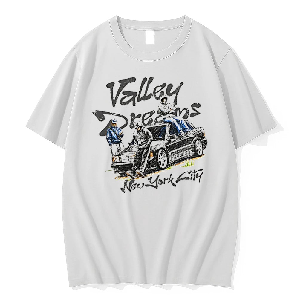 Officials Valley Dreams New York City Mercedes Benz 190e Premium T Shirt