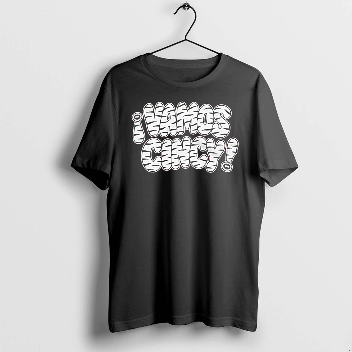 Officials Vamos Cincy Cincinnati Bengals Football Fan Tee Premium T Shirt