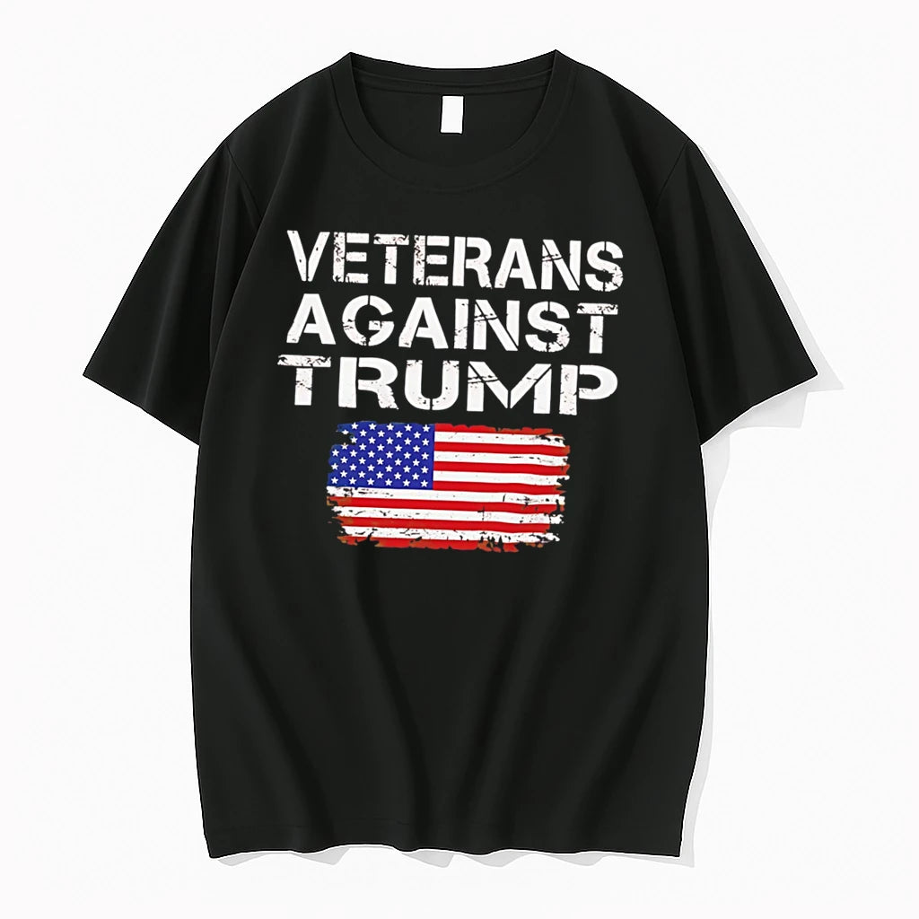 Officials Veterans Against Trump Usa Flag Tee Premium T Shirt