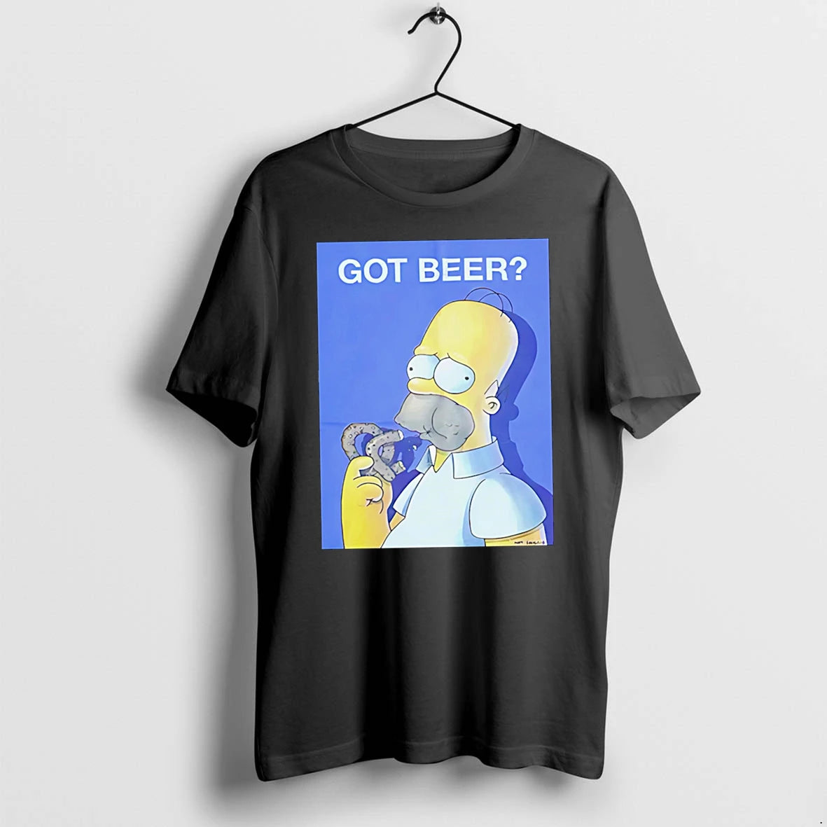 Officials Vintage Homer Simpsons Got Beer Premium T Shirt