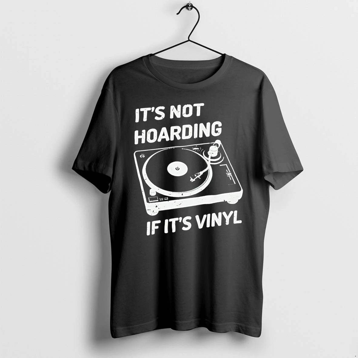 Officials Vinyl Hoarding Its Not Hoarding If It Vinyl Tee Premium T Shirt