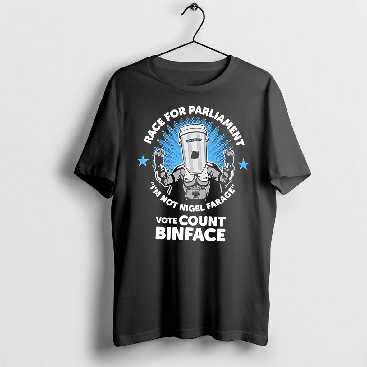 Officials Vote Count Binface Race For Parliament Im Not Nigel Farage Tee