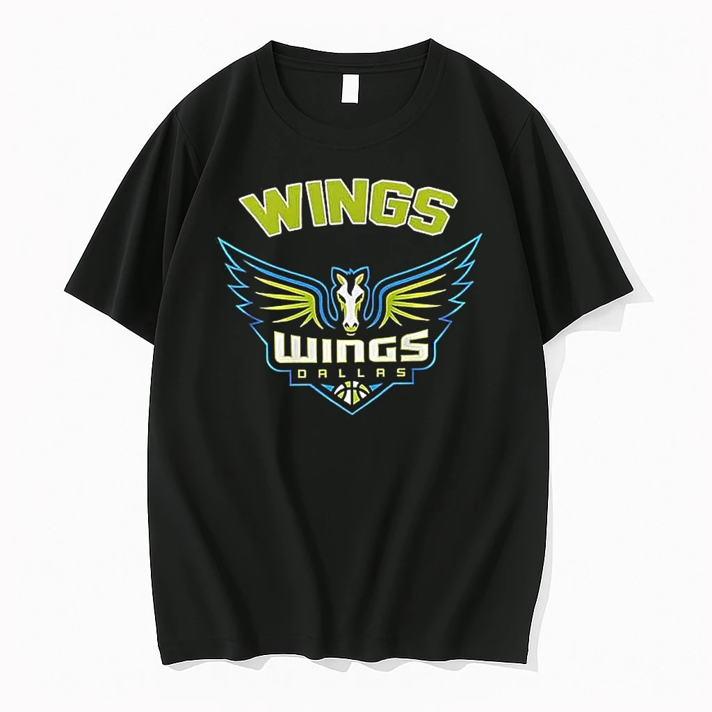 Officials Wnba Dallas Wings Edition Custom Name For Fans Black Mens Premium T Shirt