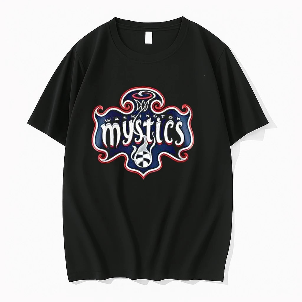 Officials Wnba Washington Mystics Edition Custom Name For Fans Black Mens Premium T Shirt
