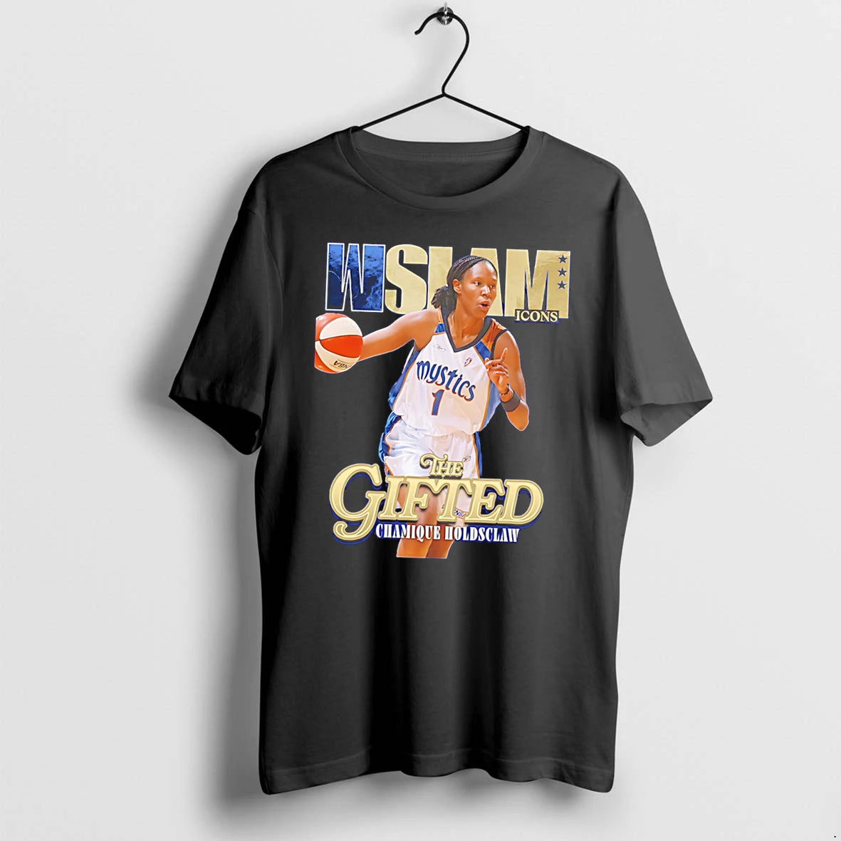 Officials Washington Mystics Chamique Holdsclaw The Gifted Wslam Tee Premium T Shirt