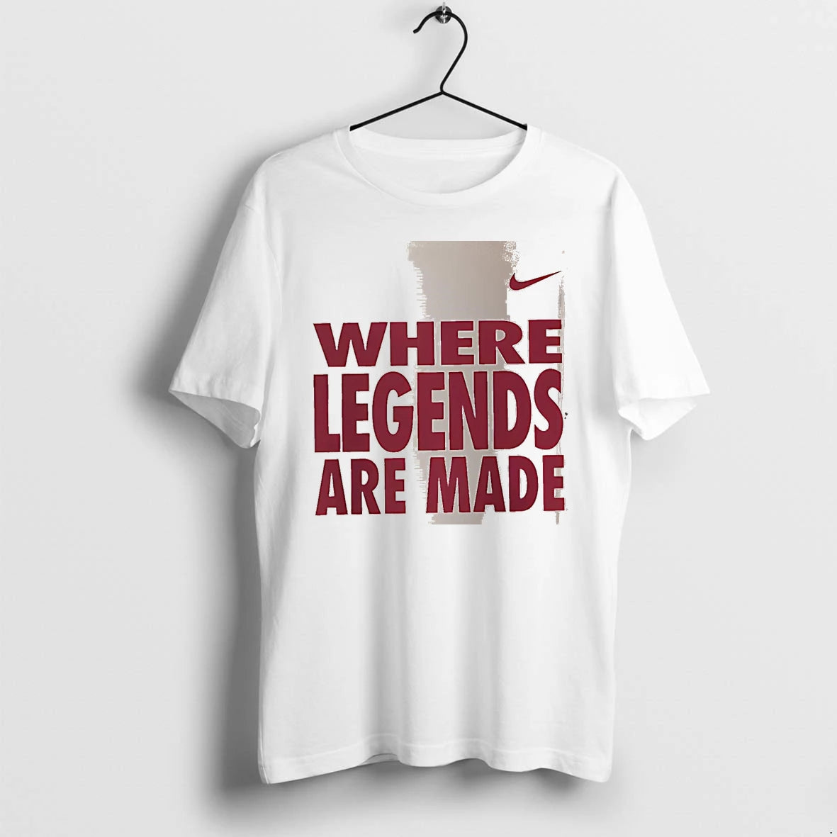 Officials Where Legends Are Made Alabama Crimson Tide White Premium T Shirt