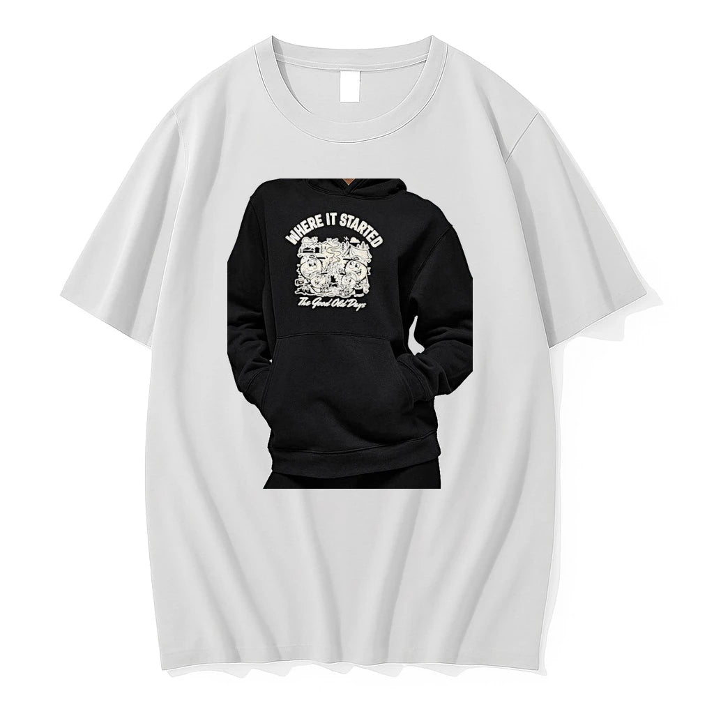 Officials Where It Started The Good Old Days Premium T Shirt