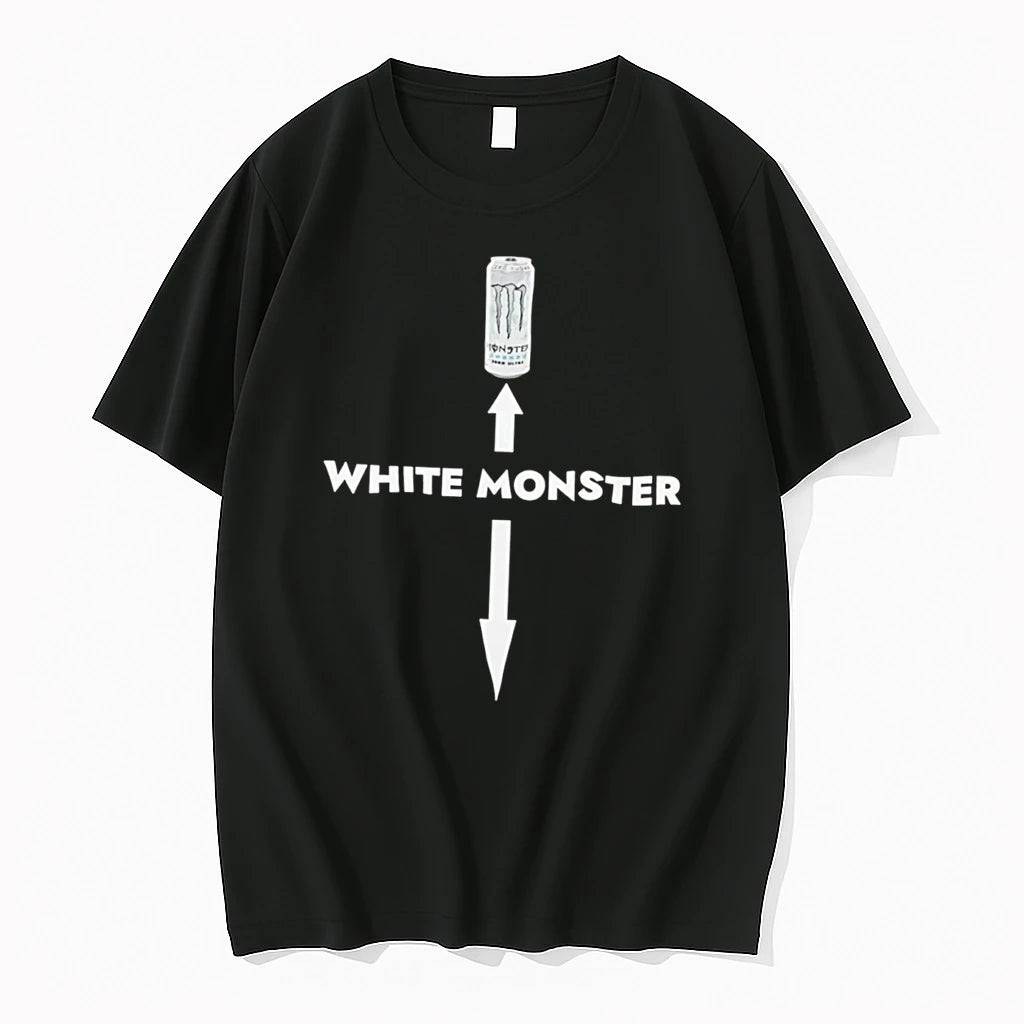Officials White Monster Energy Zero Sugar Tee Premium T Shirt