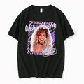 Officials Whitney Houston Singing I Wanna Dance With Somebody Black Premium T Shirt