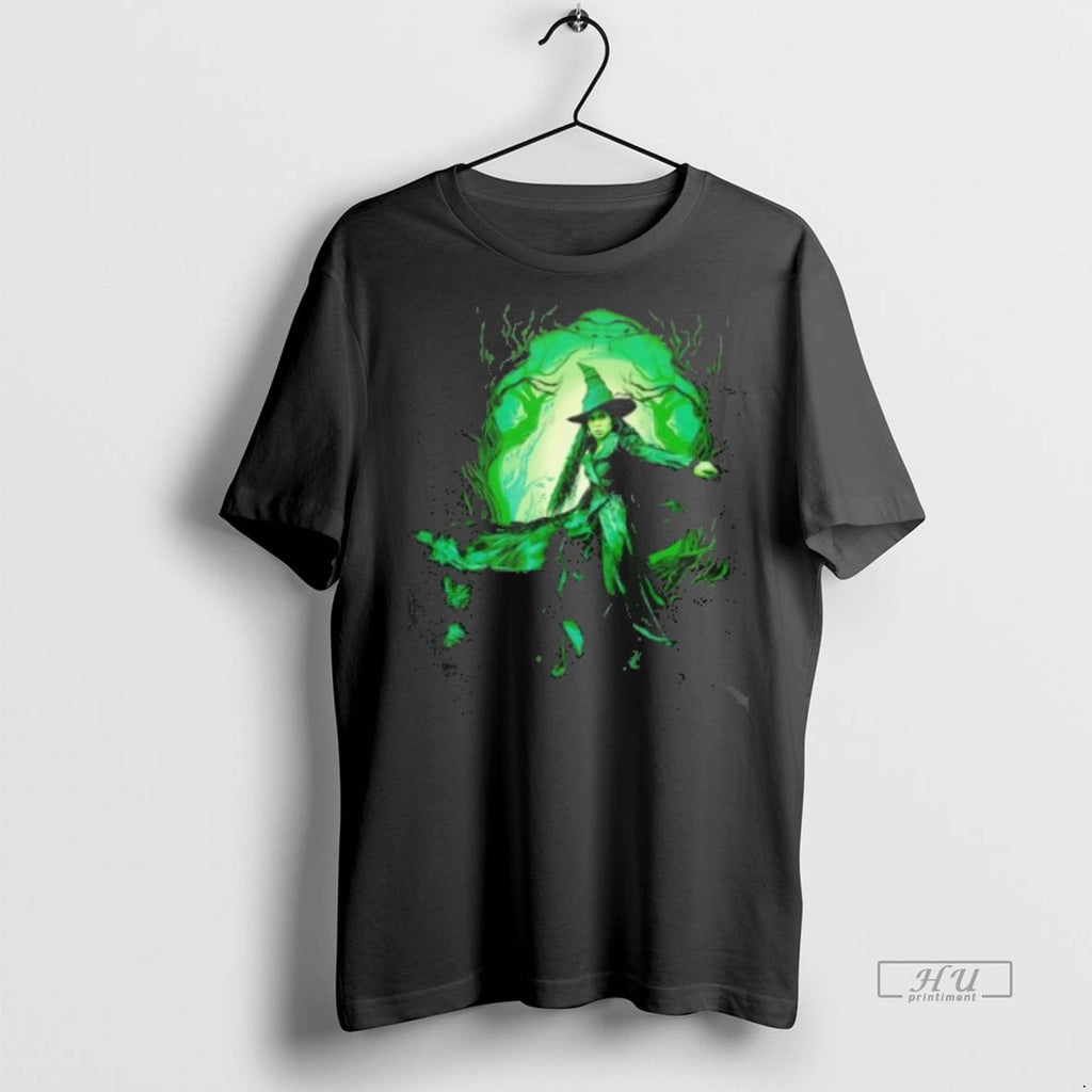 Officials Wicked For Good Elphaba Green Forest T Shirt Sweater
