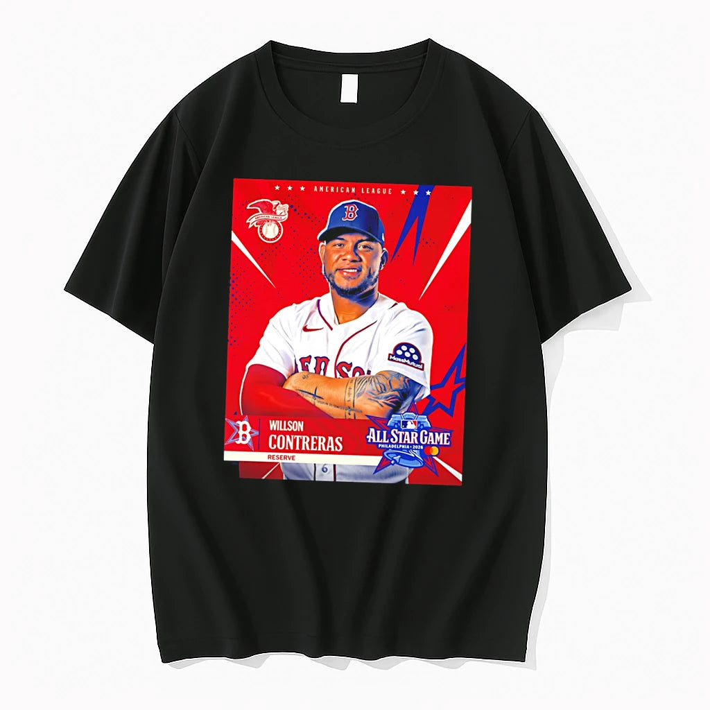 Officials Willson Contreras Boston Red Sox 2026 All Star Game Reserve Tee