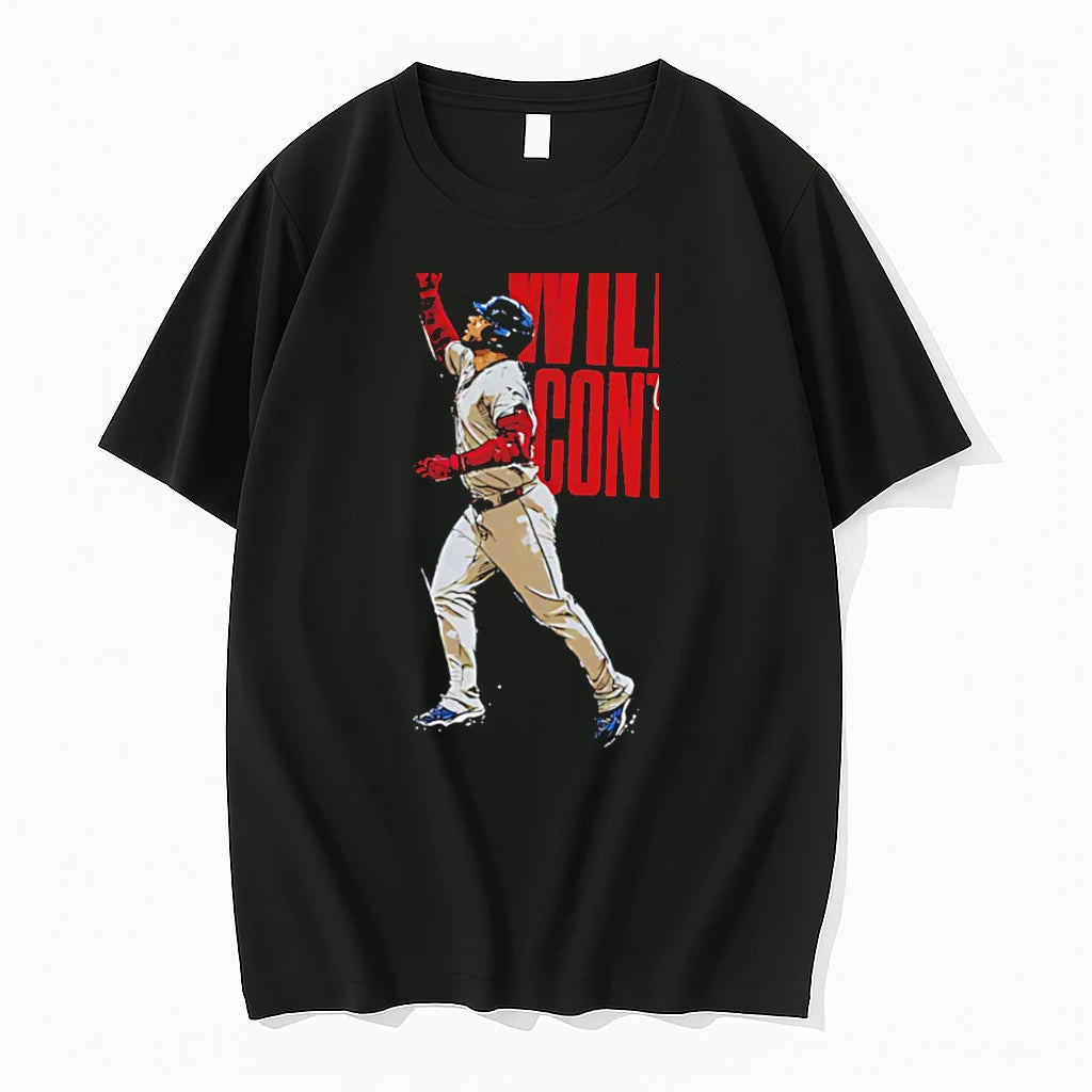 Officials Willson Contreras Boston Red Sox Stamp Signature Tee Premium T Shirt