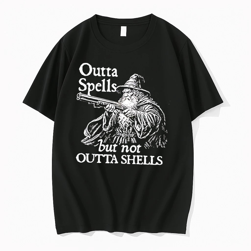 Officials Wizard Outta Spells But Not Outta Shells Tee Premium T Shirt