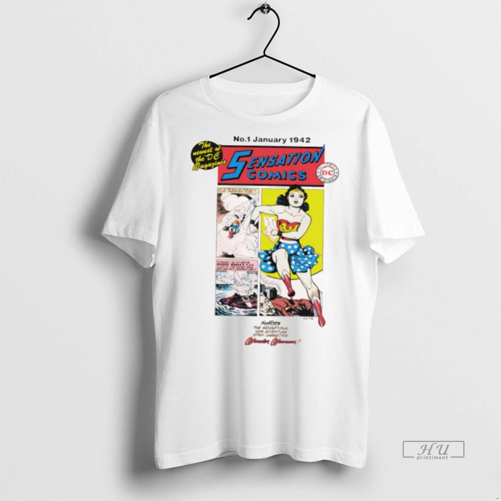 Officials Wonder Woman Sensation Comics T Shirt Sweater