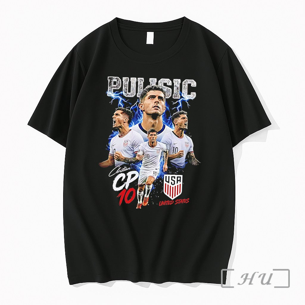 Officials World Cup 2026 Christian Pulisic United States Graphic Tee