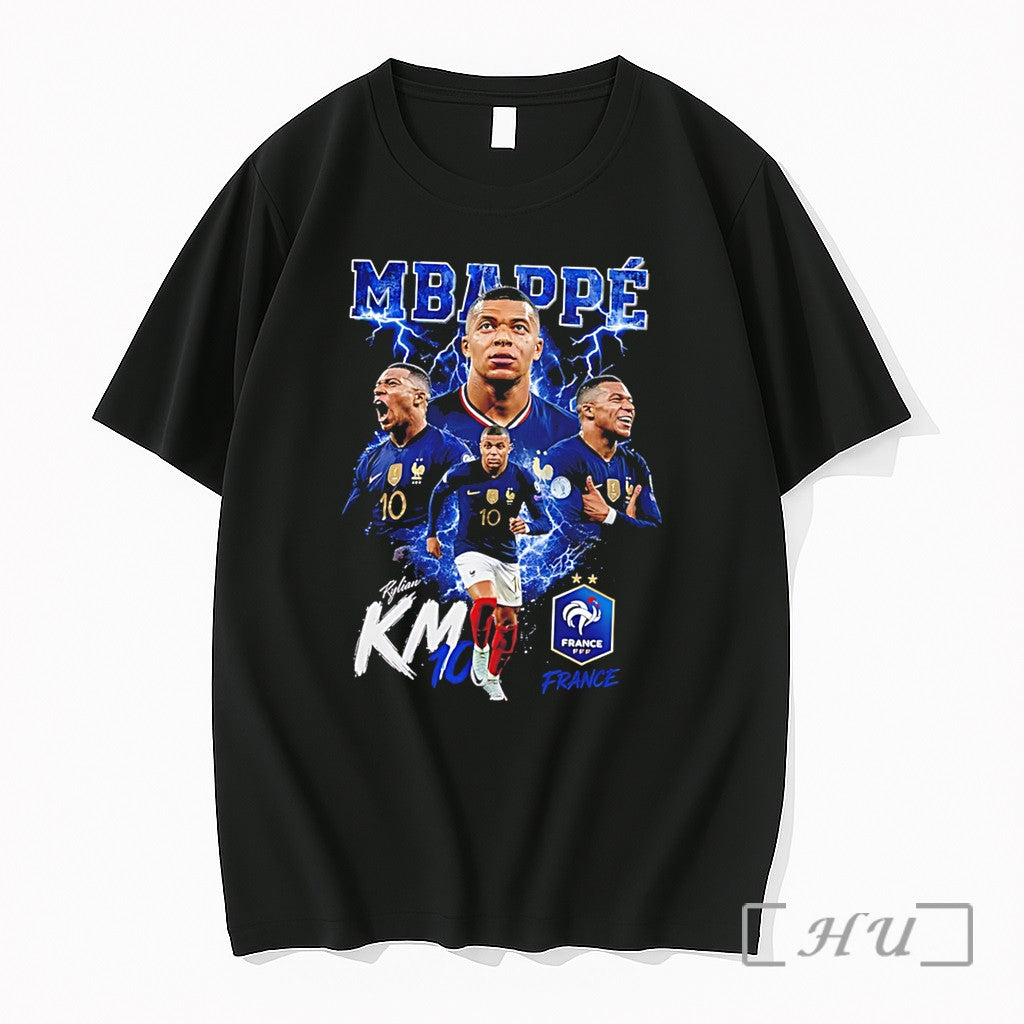 Officials World Cup 2026 Kylian Mbappe France Graphic Tee