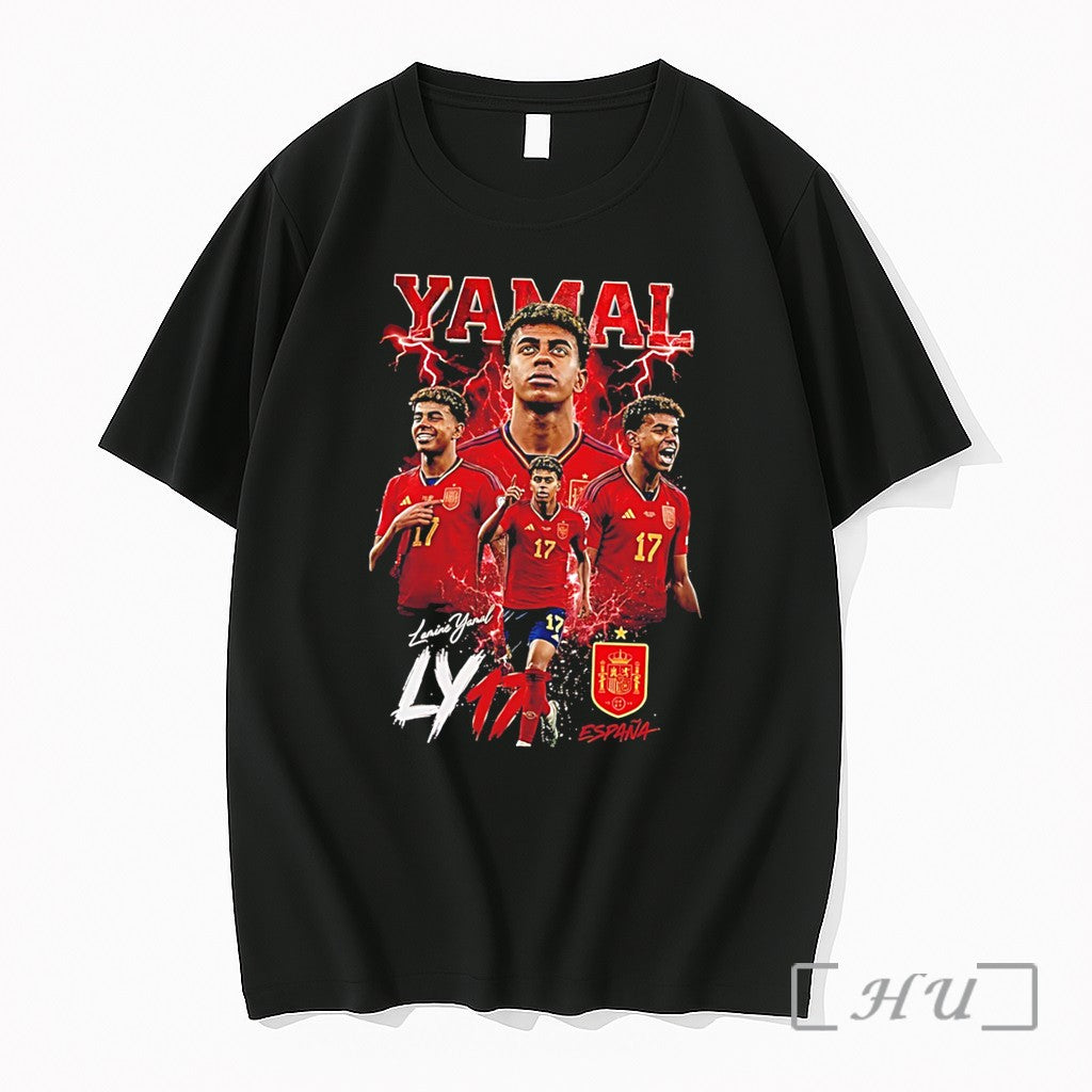 Officials World Cup 2026 Lamine Yamal Espana Graphic Tee