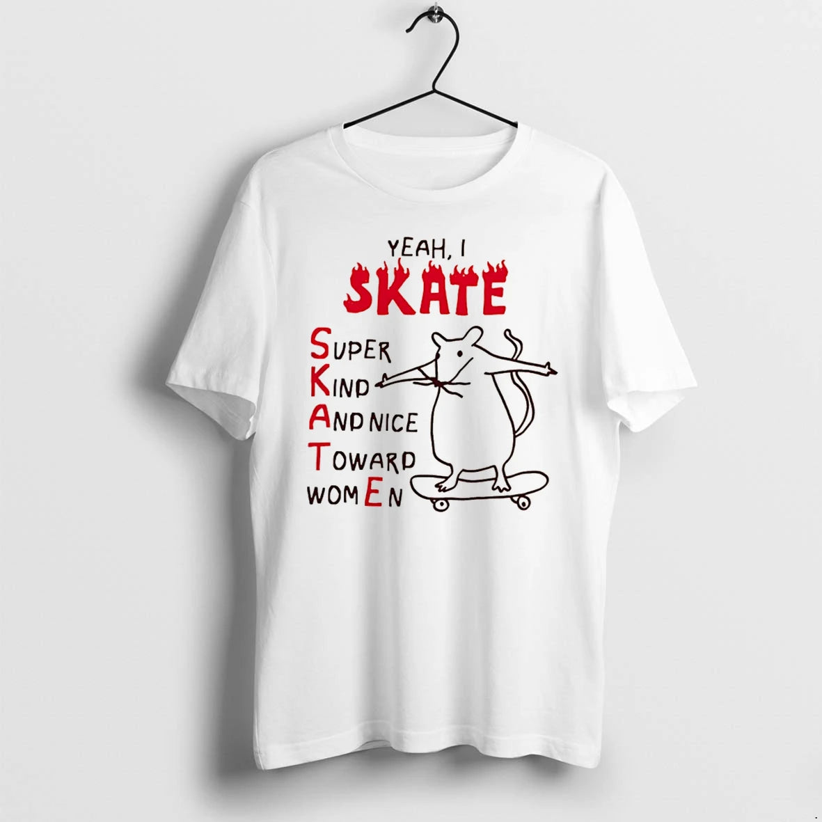 Officials Yeah I Skate Super Kind And Nice Toward Women Tee Premium T Shirt