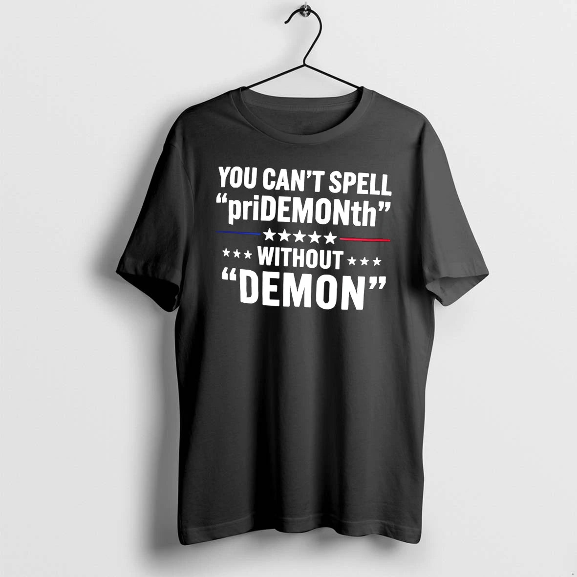 Officials You Cant Spell Pride Month Without Demon Tee Premium T Shirt