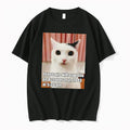 Officials Your Balls Will Explode On October 21st 2043 Cat Meme Tee