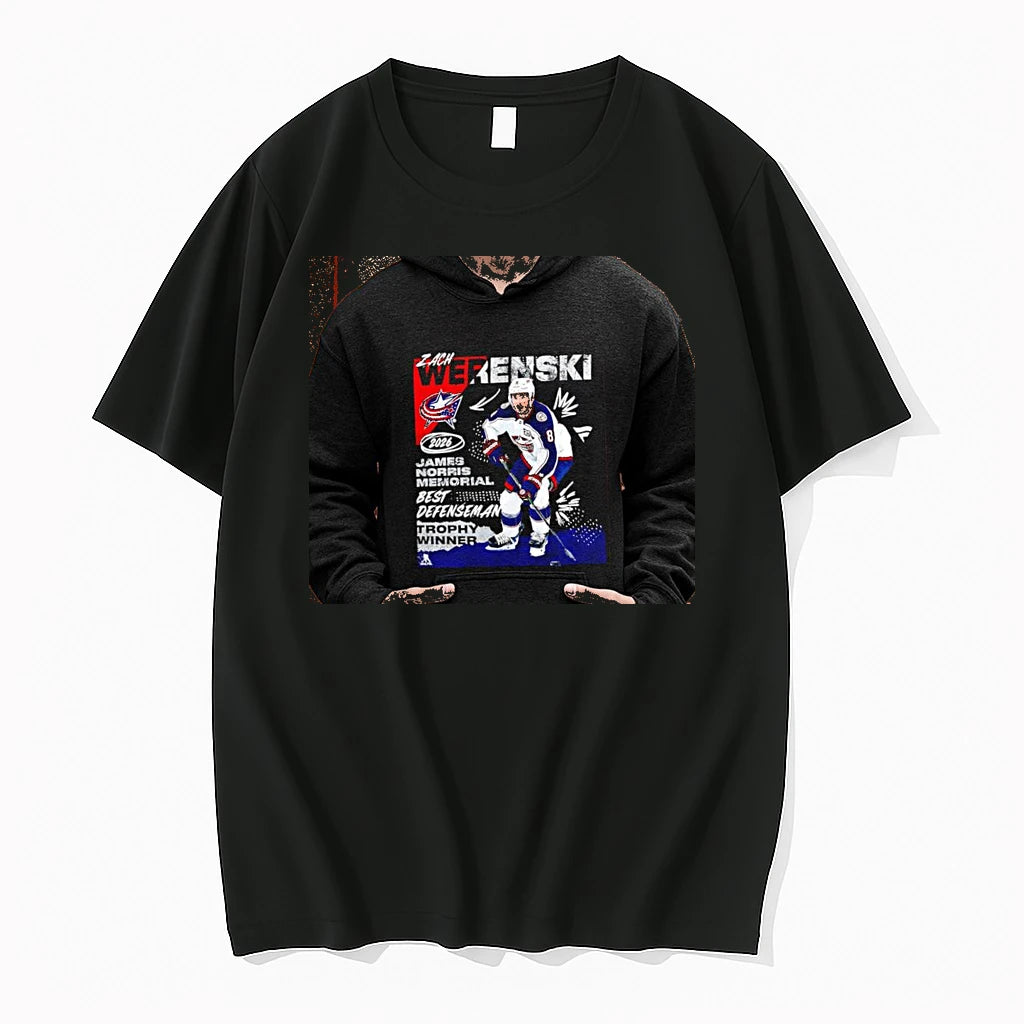 Officials Zach Werenski Columbus Blue Jackets 2026 James Norris Memorial Trophy Winner