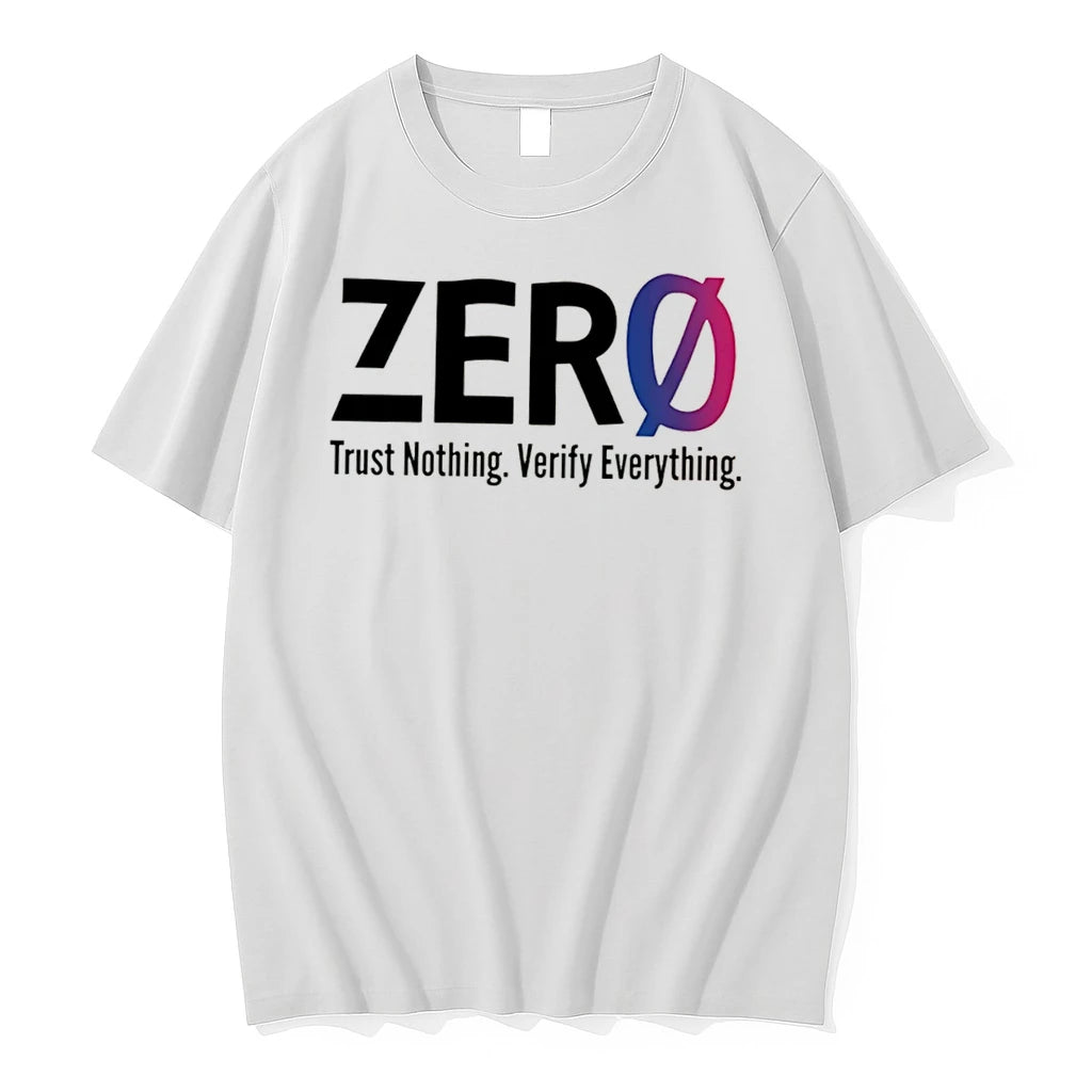 Officials Zero Trust Nothing Verify Everything Tee Premium T Shirt