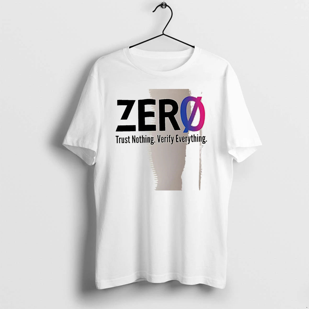 Officials Zero Trust Nothing Verify Everything White Premium T Shirt