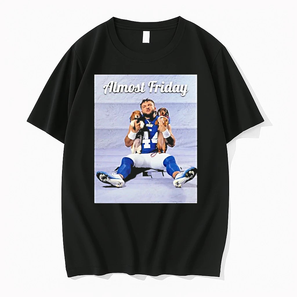 Officials Almost Friday Cameron Skattebo Puppies Shirts Premium T Shirt