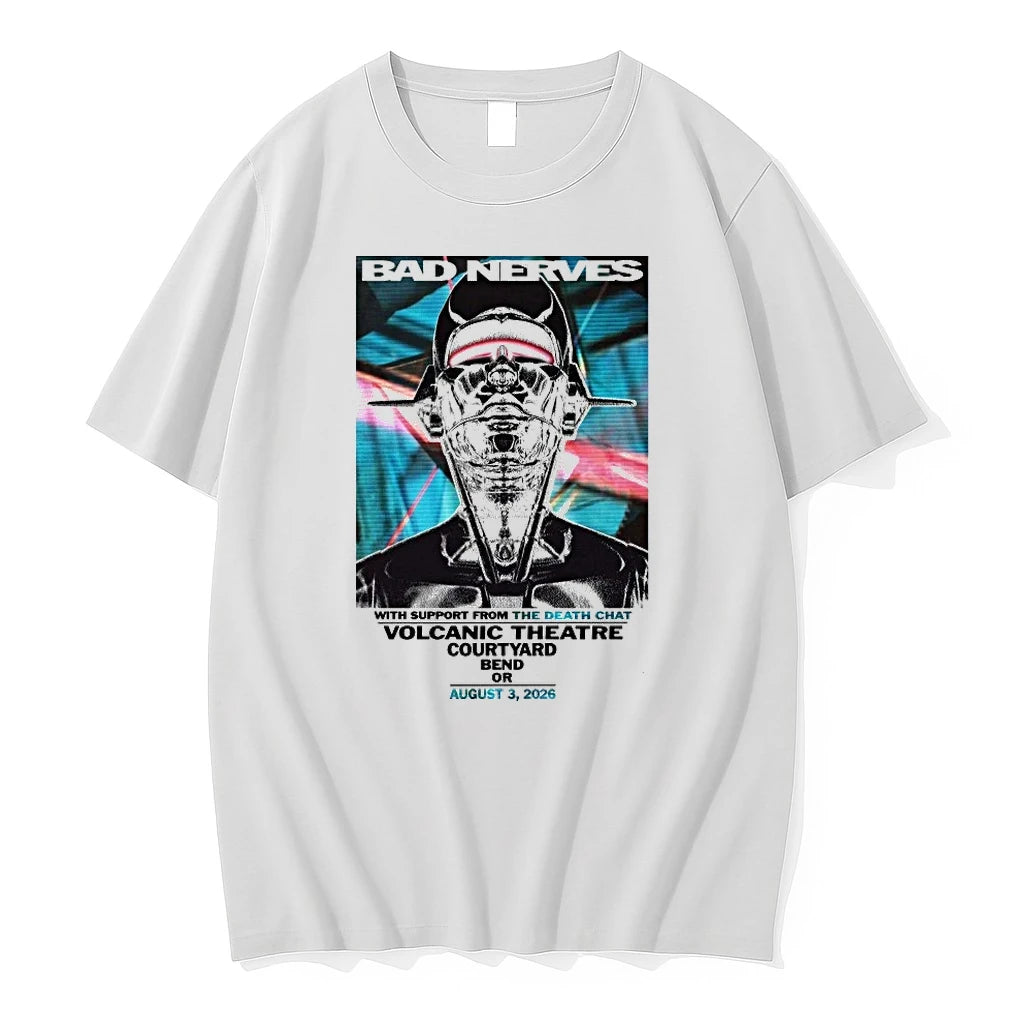 Officials Bad Nerves Aug 03 2026 Volcanic Theatre Pub Bend Or Premium T Shirt
