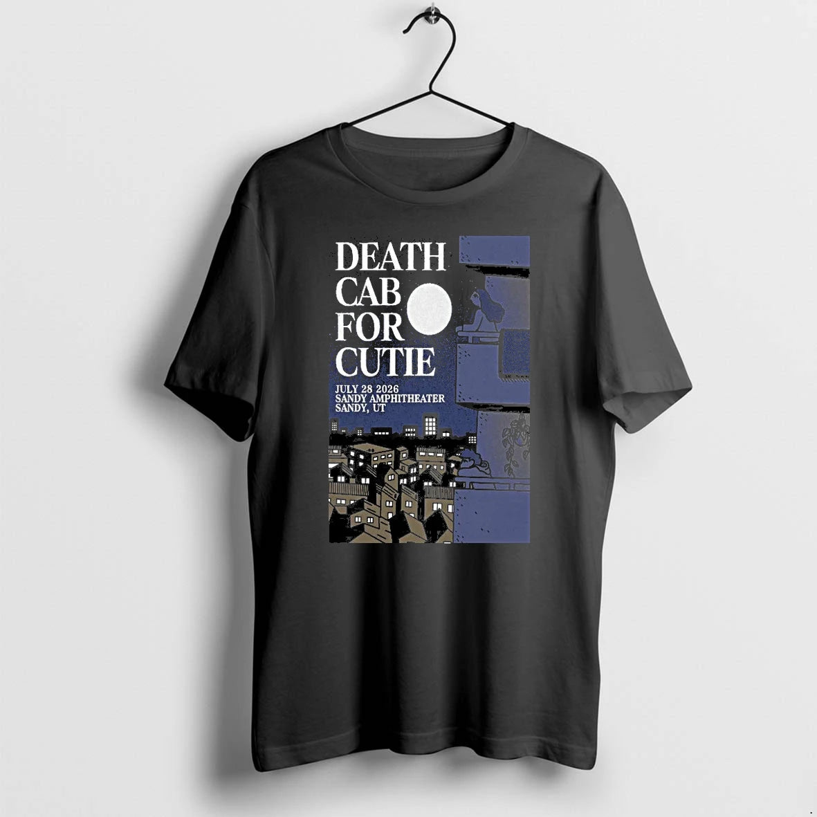Officials Death Cab For Cutie Concert Sandy Utah July 28 2026 Premium T Shirt