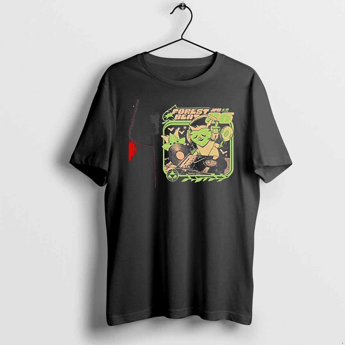 Officials Forest Beats Japan Dj Premium T Shirt