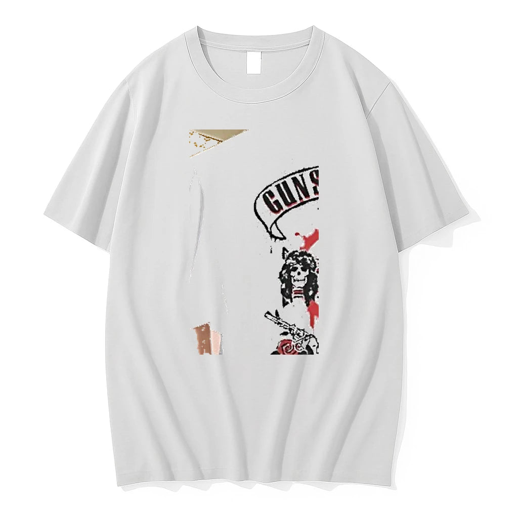 Officials Guns N Roses World Tour 2026 Spray Painted Premium T Shirt